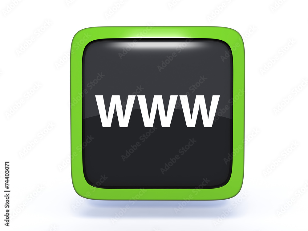 www square icon on white background www square icon on white background