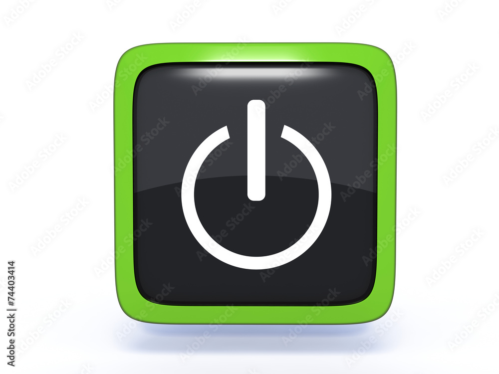 power square icon on white background power square icon on white background