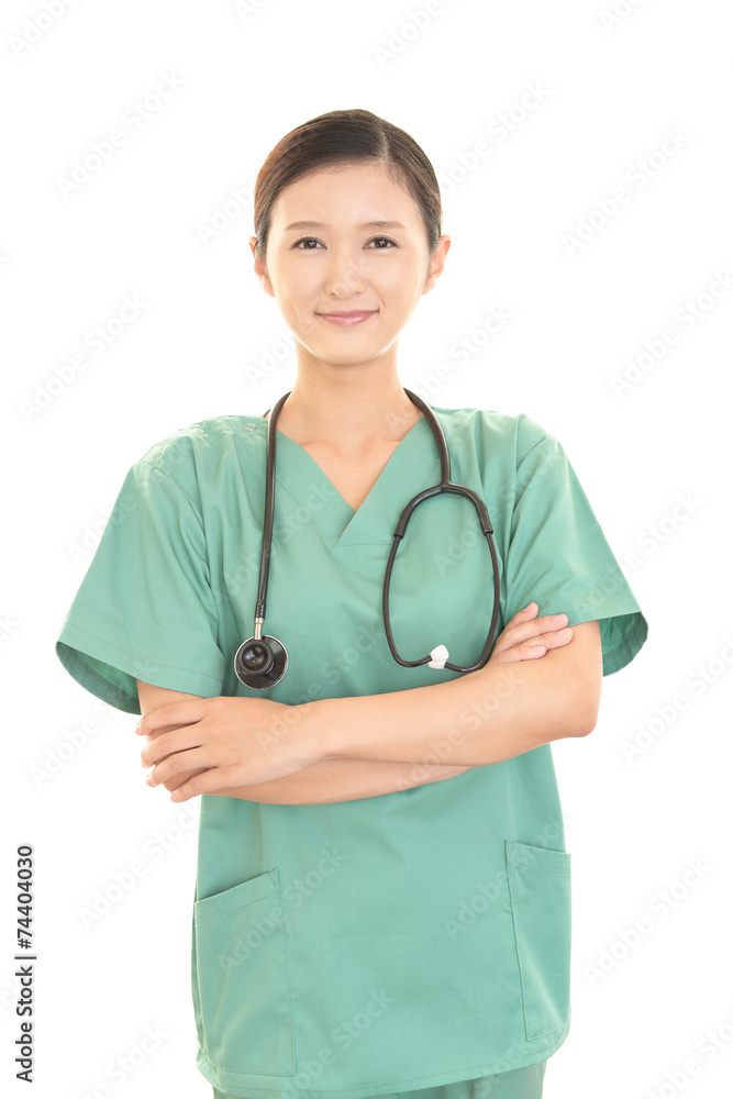 笑顔の女医 笑顔の女医