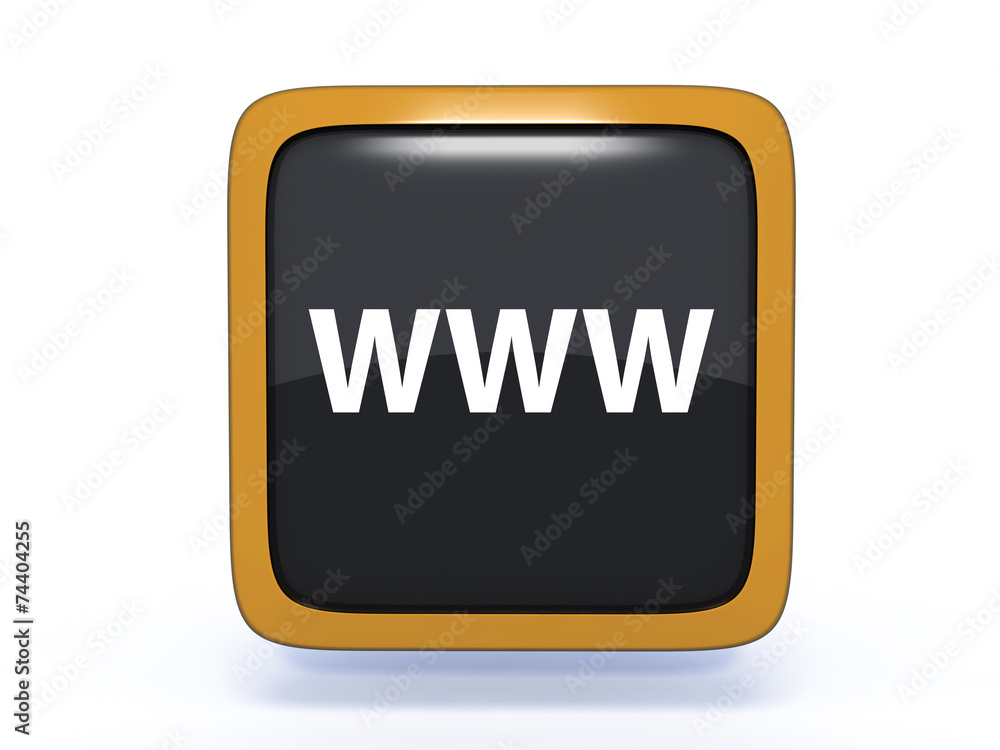www square icon on white background www square icon on white background