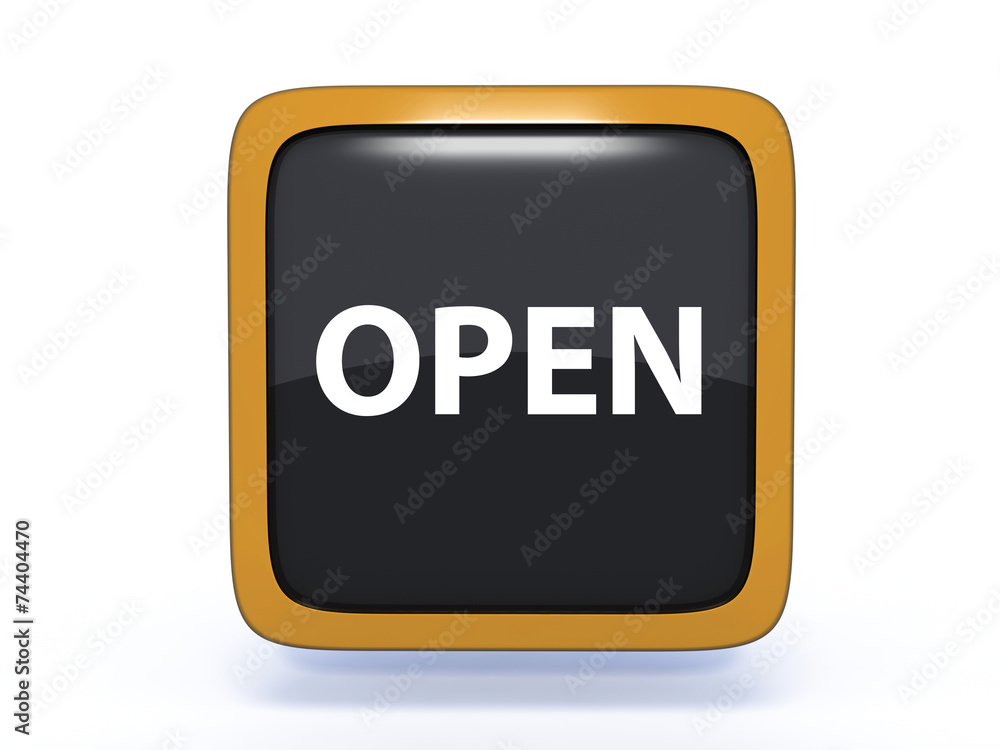 open square icon on white background open square icon on white background