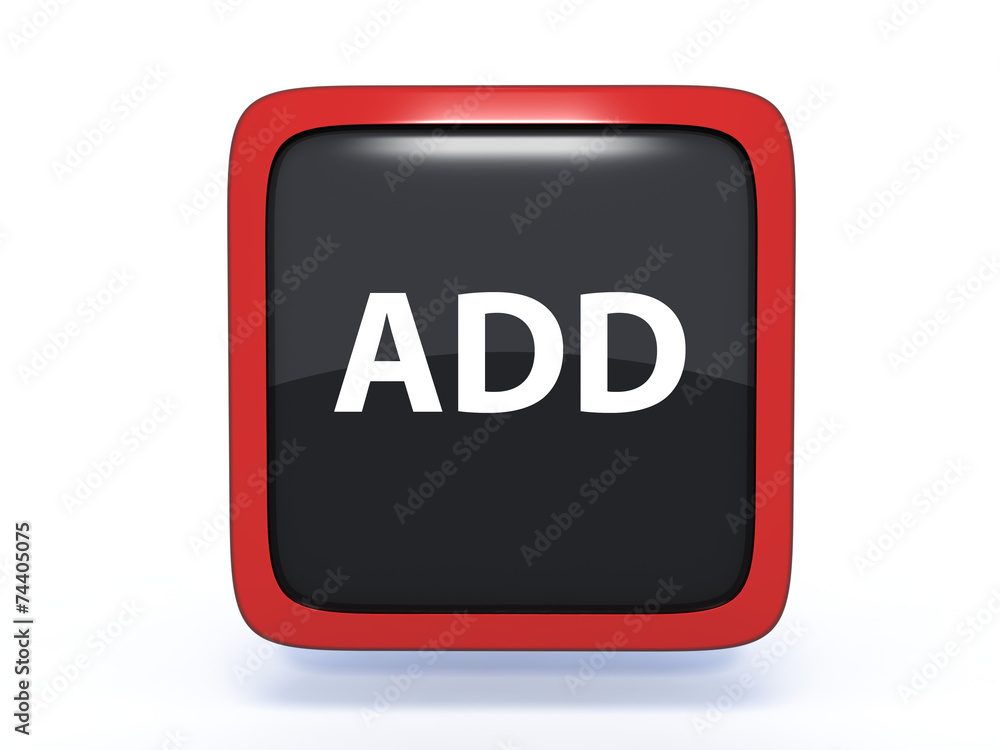 add square icon on white background add square icon on white background