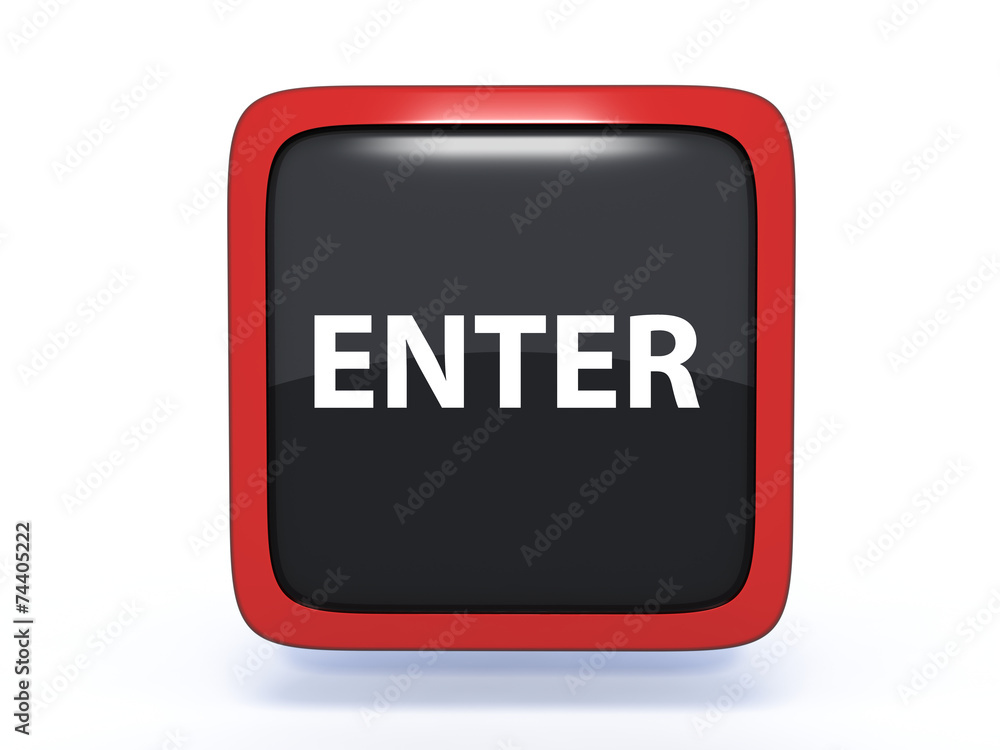 enter square icon on white background enter square icon on white background