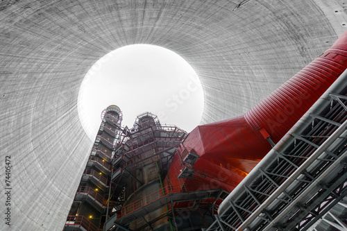 Thermal power plant interior