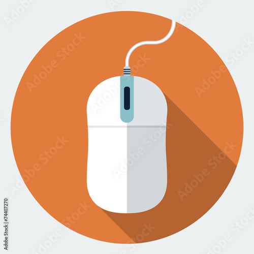 Vector mouse icon photo