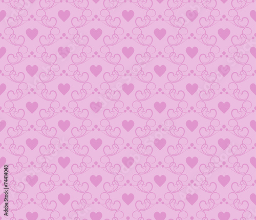 Valentine hearts background