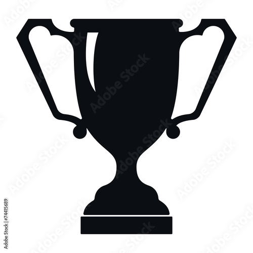 Ancient Trophy Cup Icon, Vector Illustration
