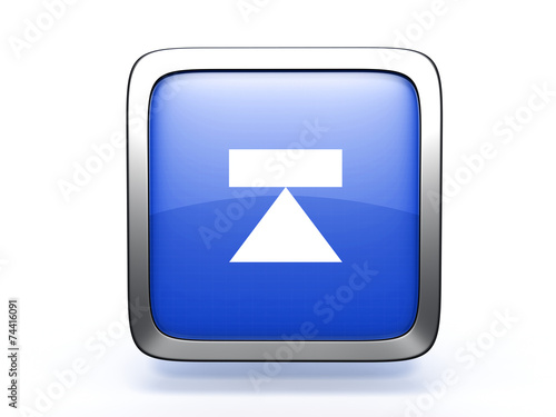 Free Download eject square icon on white background - GFXLoad
