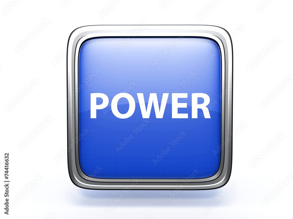 power square icon on white background power square icon on white background