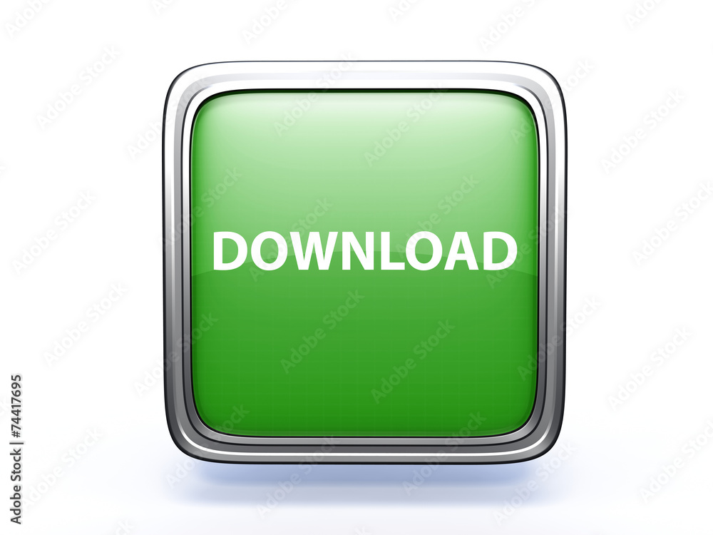 download square icon on white background download square icon on white background