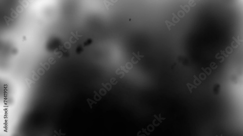 Dark and evil background with particles