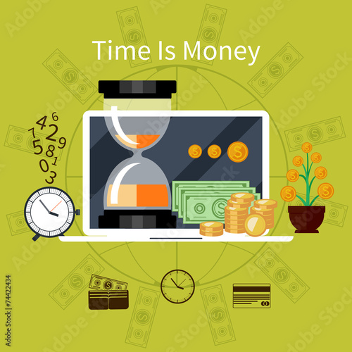 Time is money concept