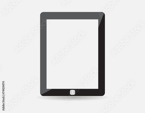 modern technology device - computer tablet