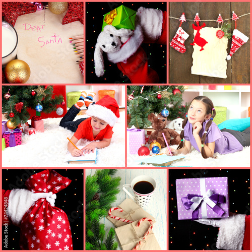 Christmas collage
