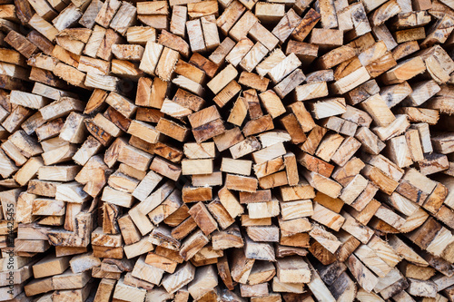 abstract wood log background close-up