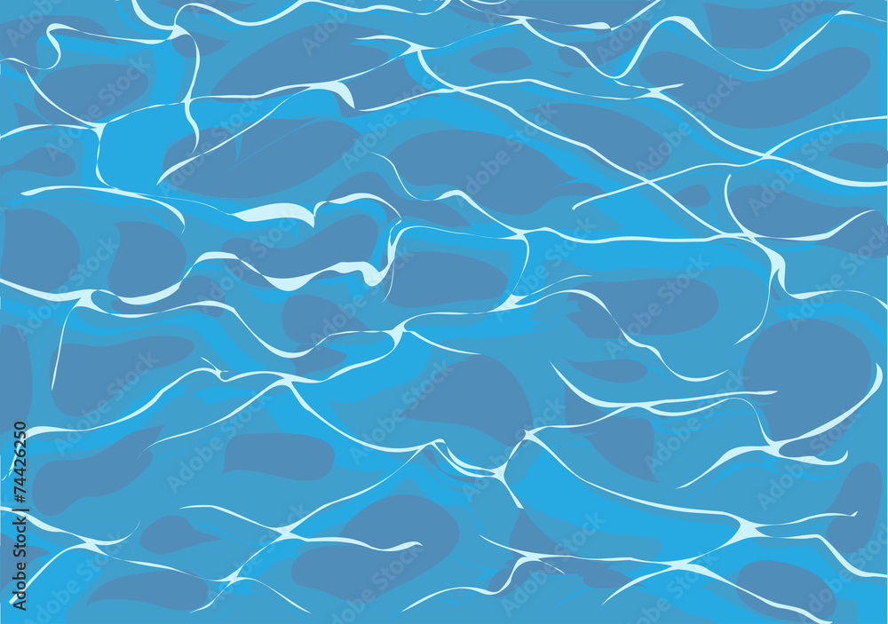blue water surface blue water surface