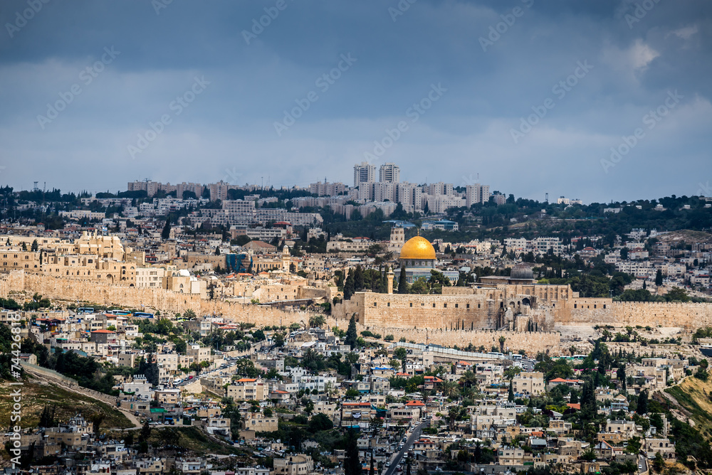 Temple Mount view from Armon haNatsiv