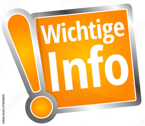 Wichtige Info