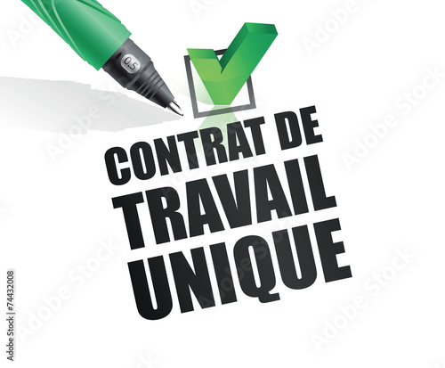 CDU - contrat à durée unique