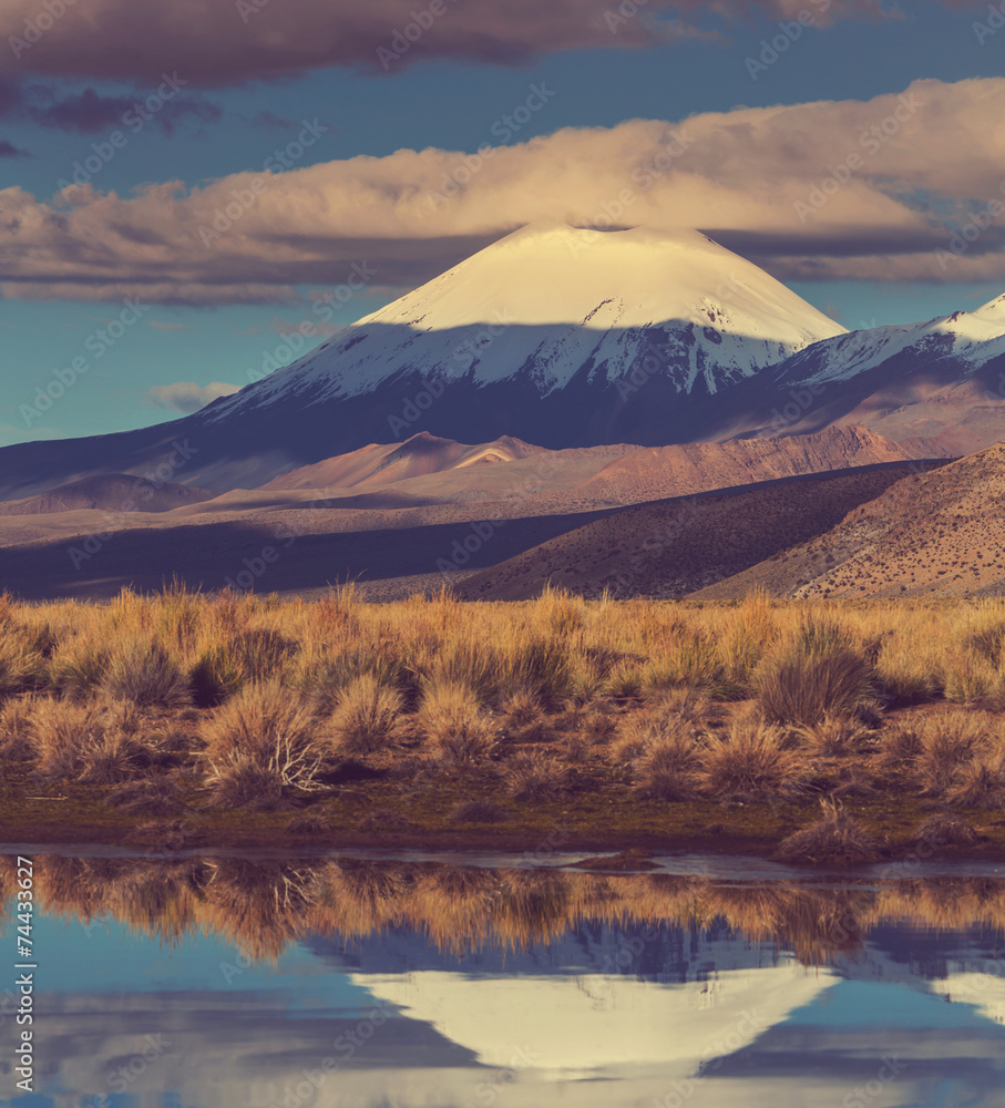 Fototapeta premium Mountains in Bolivia