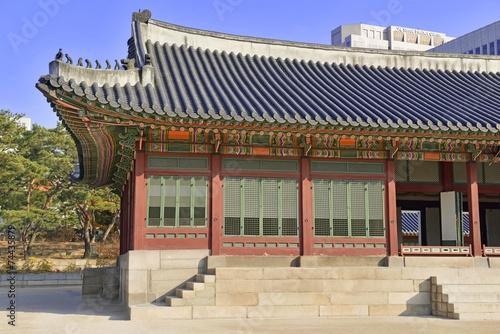 Deoksugung Palace in Downtown Seoul, Korea
