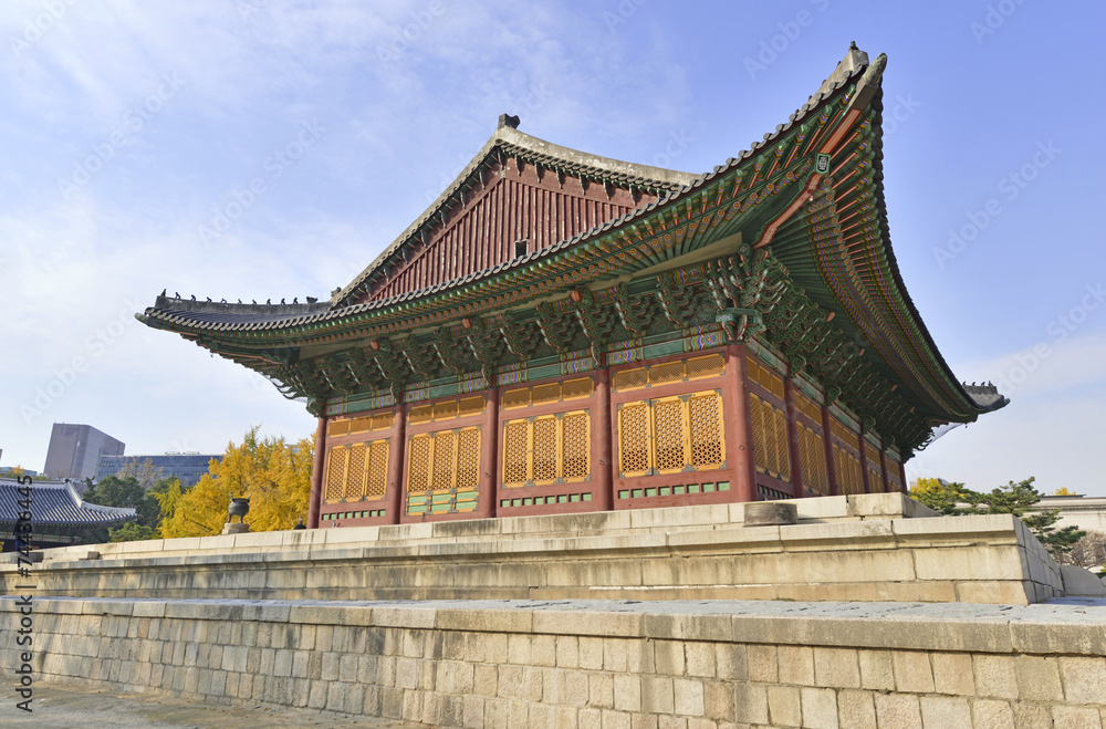 Deoksugung Palace in Downtown Seoul, Korea Deoksugung Palace in Downtown Seoul, Korea