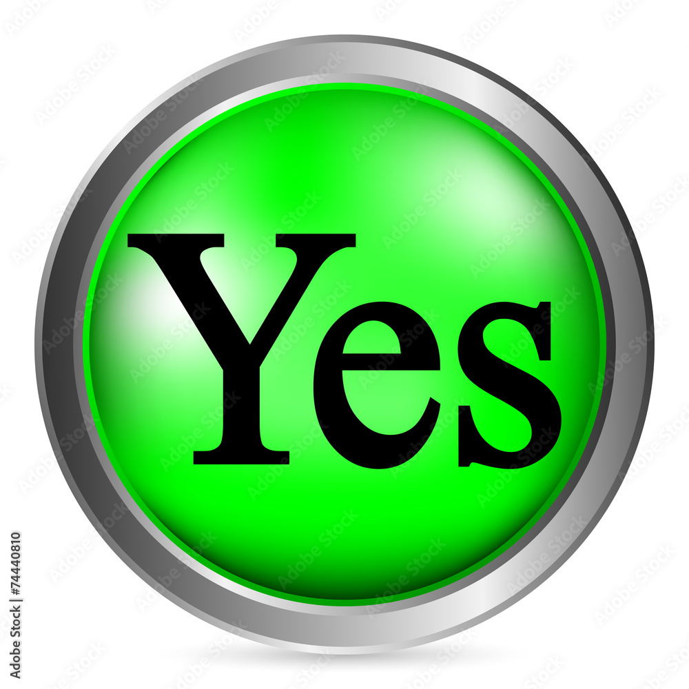 Yes button Yes button