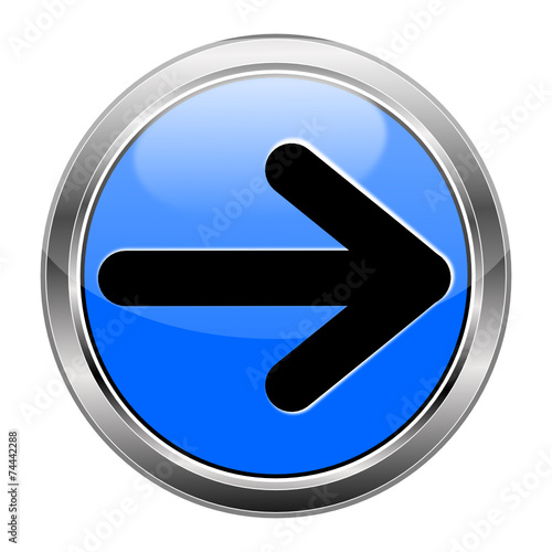 Button Pfeil blau  #141209-svg18