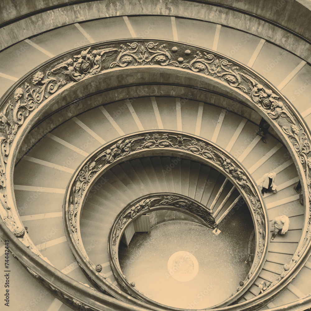 Fototapeta premium Circle stairs