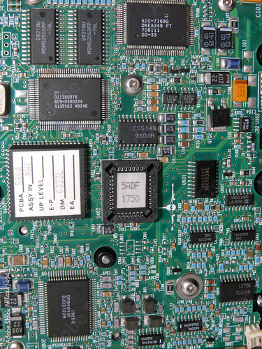 Detail of motherboard