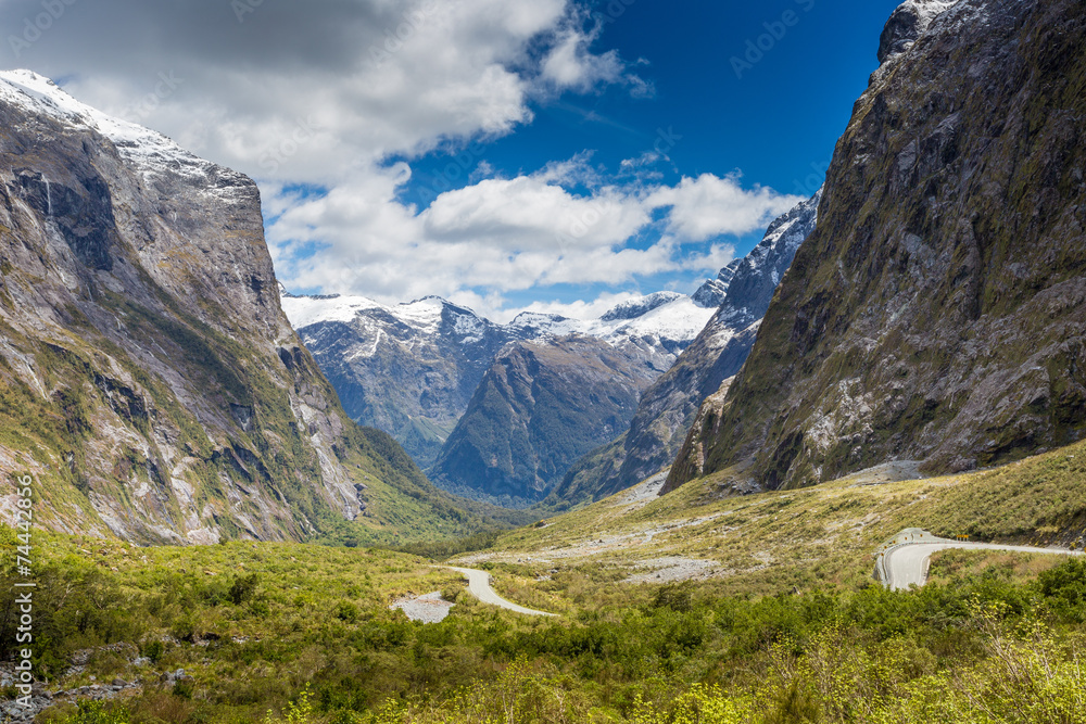 Fjordland National Park, Southern Alps, New Zealand