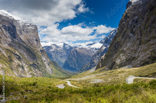 Fjordland National Park, Southern Alps, New Zealand