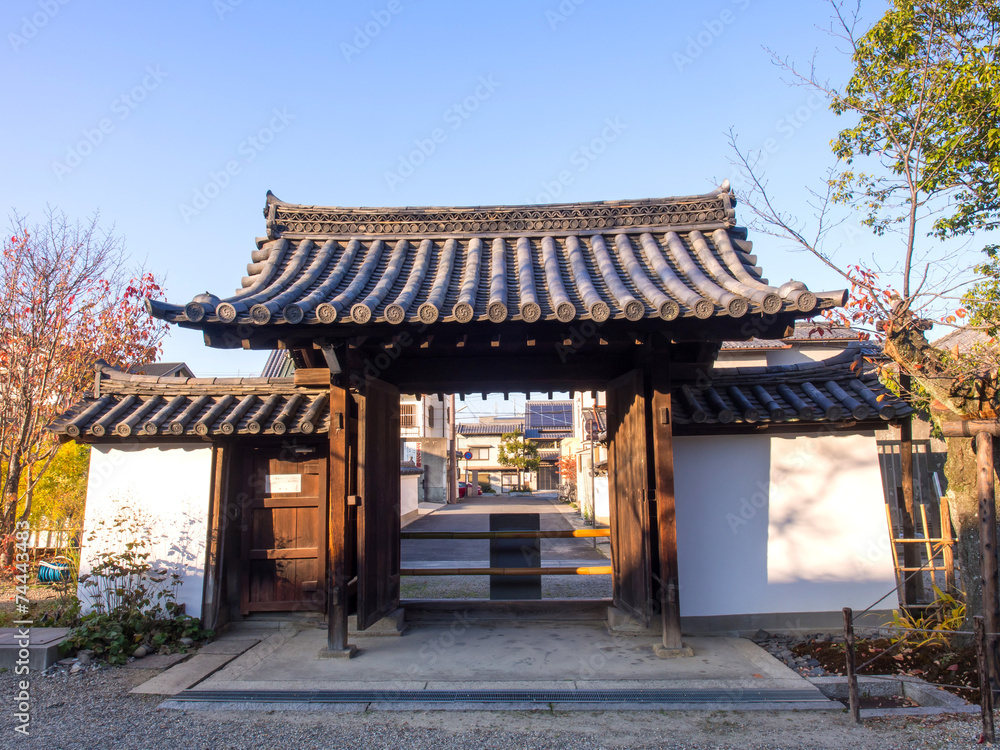 Gangoji temple in Nara, Japan