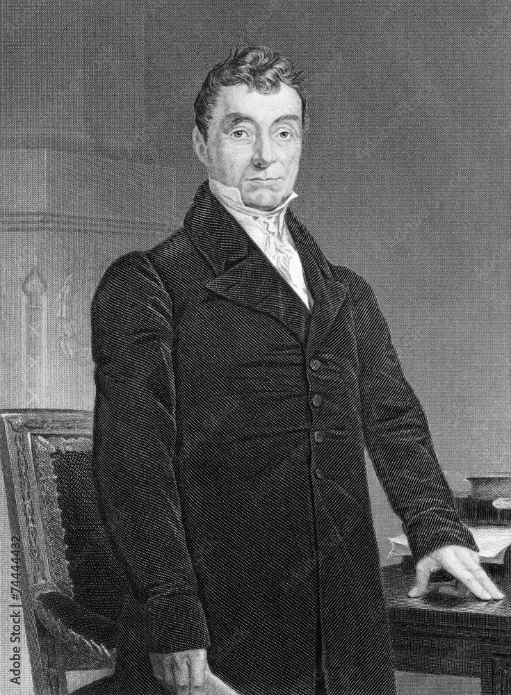 Wall Mural Gilbert du Motier marquis de Lafayette