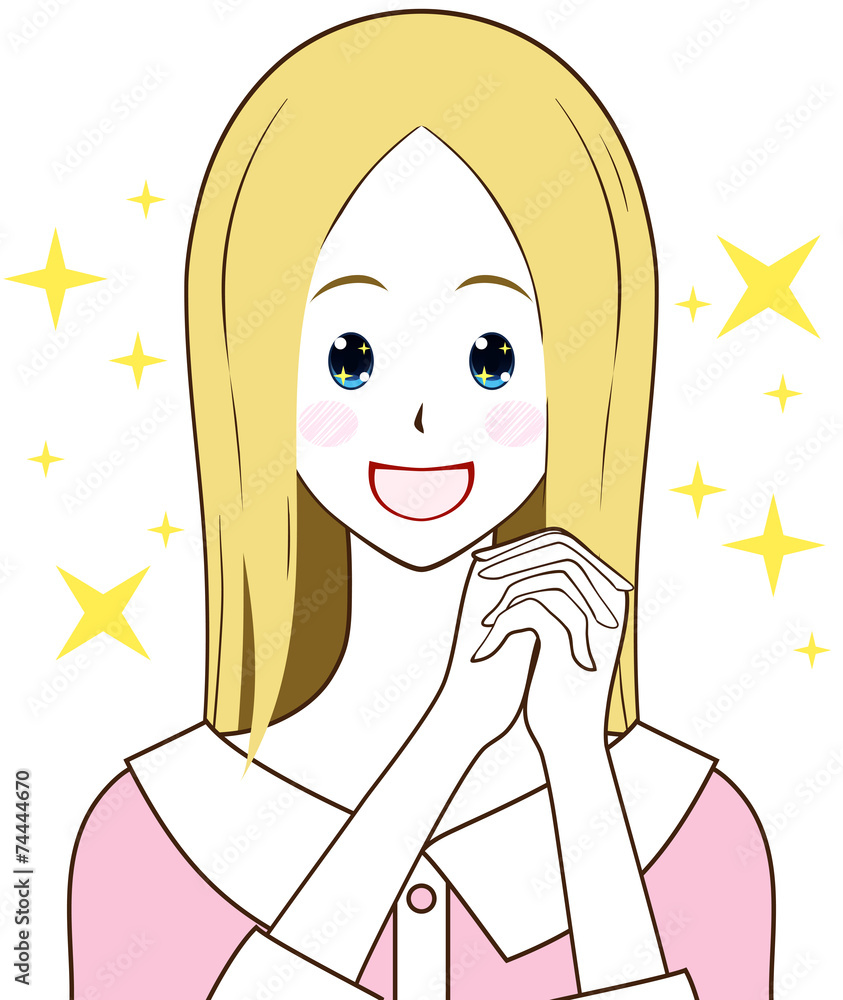 女性 憧れ Stock イラスト Adobe Stock