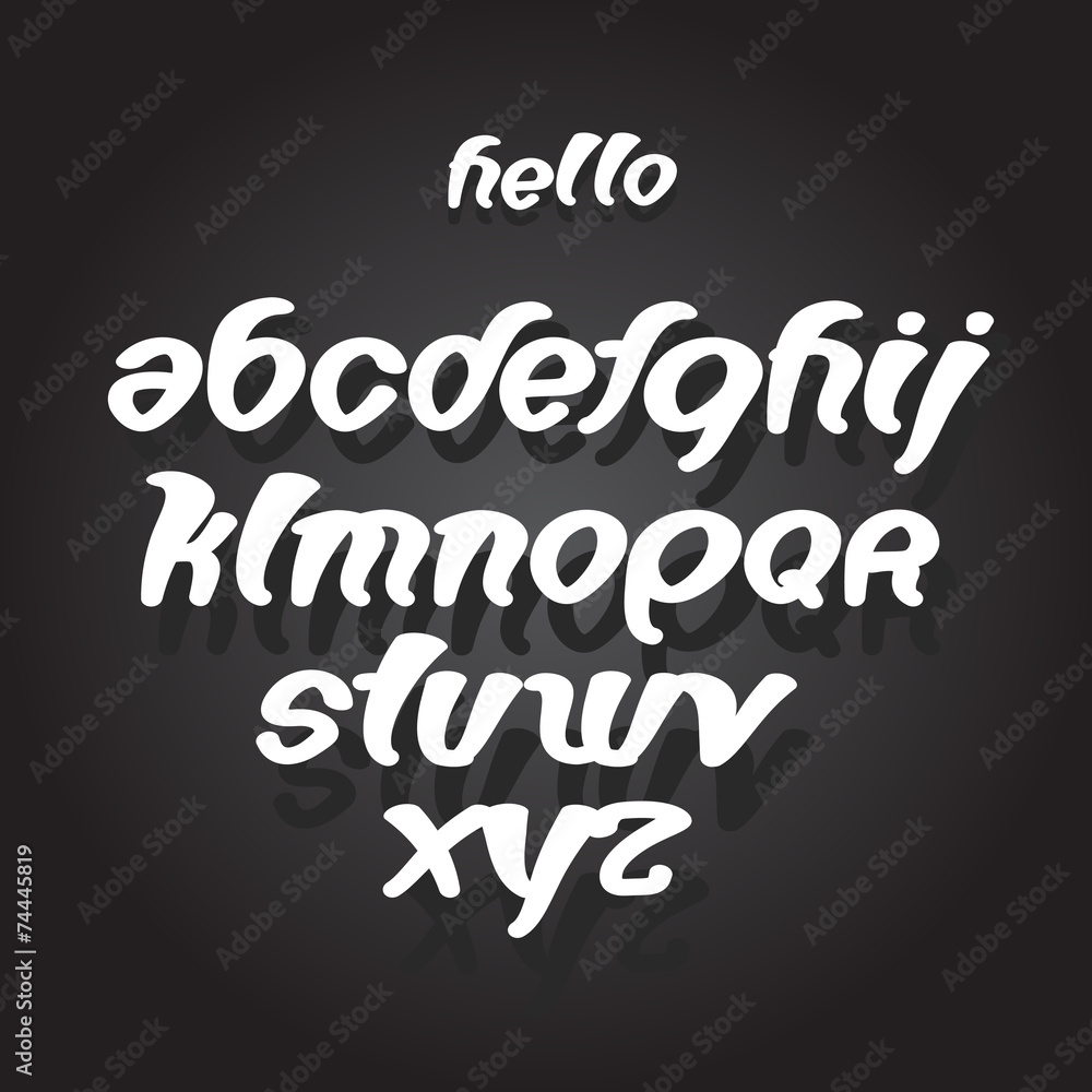font abc alphabet set font abc alphabet set