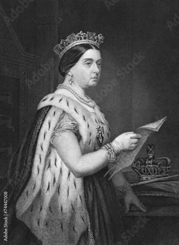 Obraz na plátně Queen Victoria