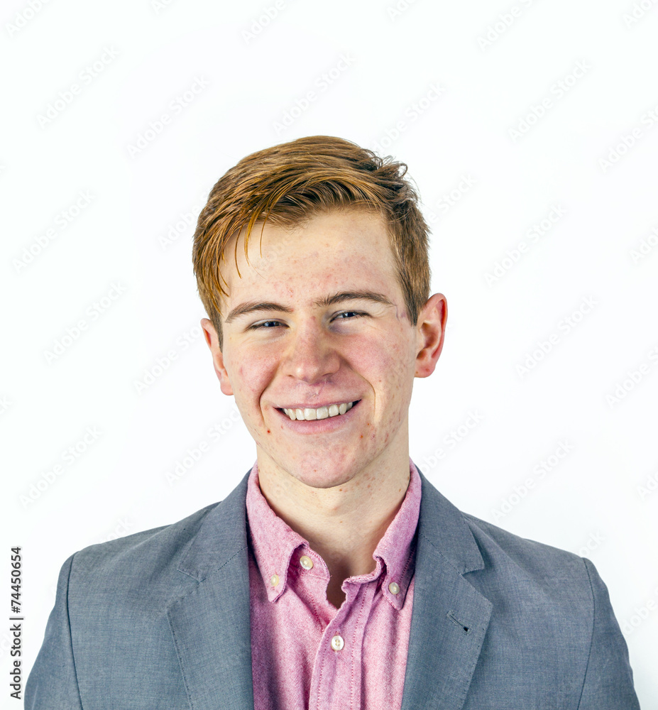 portrait of attractive laughing smiling boy in puberty portrait of attractive laughing smiling boy in puberty