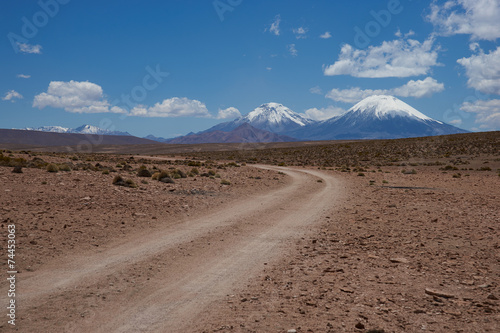 Volcanoes on the Altiplano photo