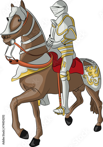 vector medieval knight
