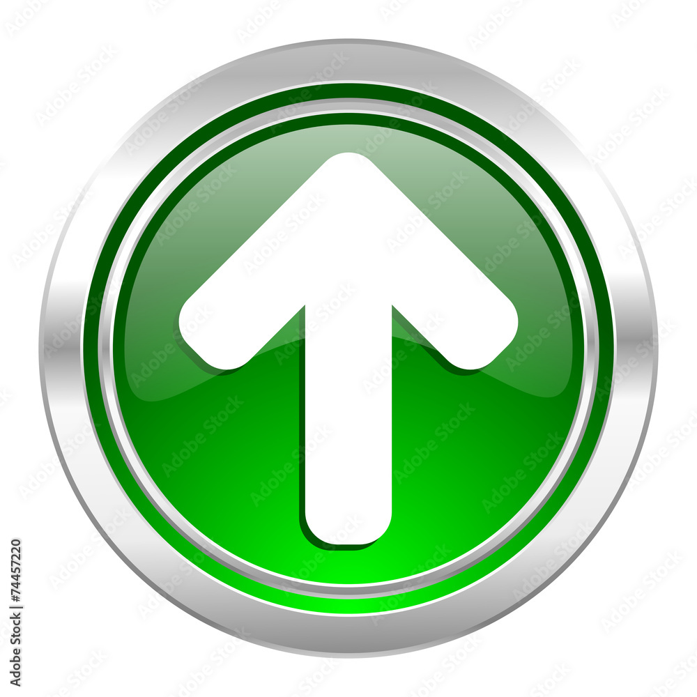 up arrow icon, green button, arrow sign up arrow icon, green button, arrow sign
