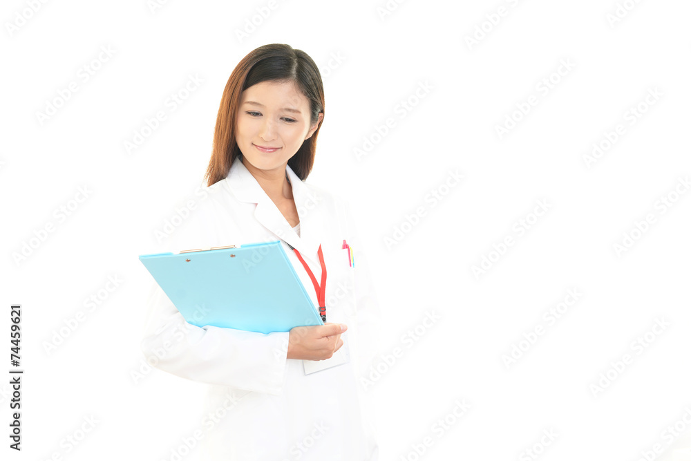 笑顔のOL 笑顔のOL