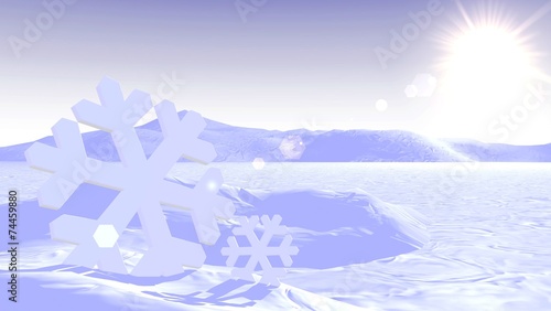 Snowflake Background