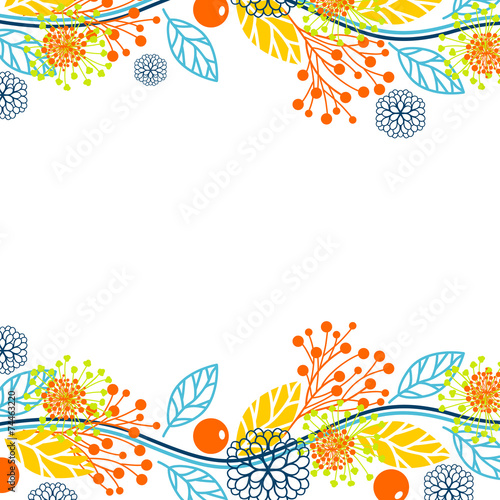 Floral frame