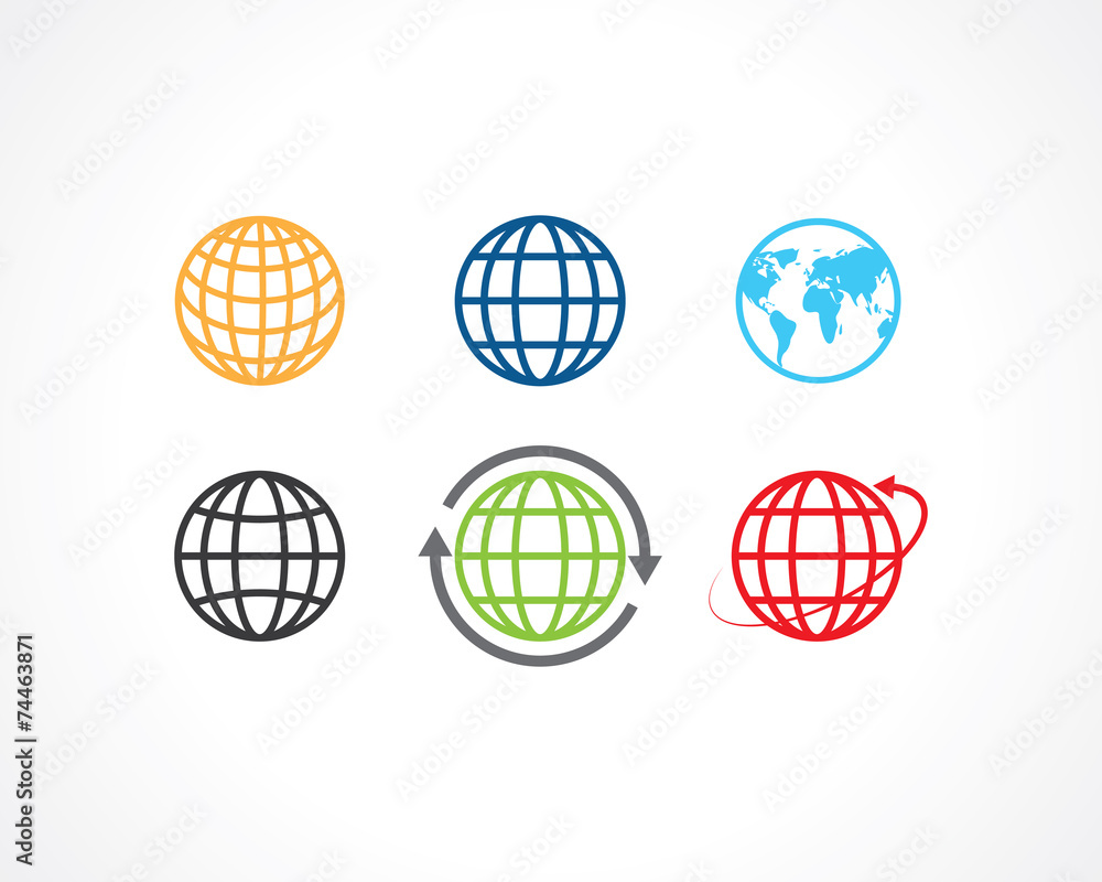 earth icons earth icons