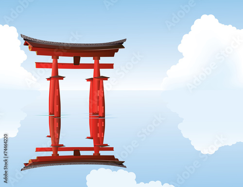 Sacred Torii gates