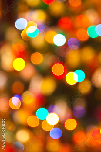 Abstract blurred holiday background