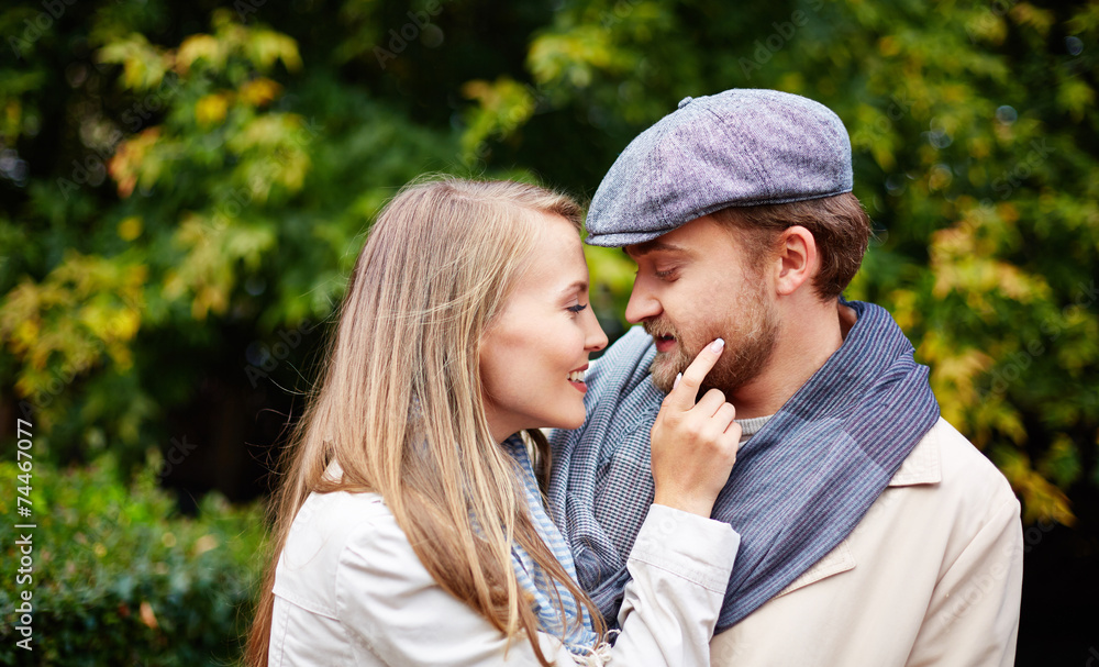 Fototapeta premium Flirting