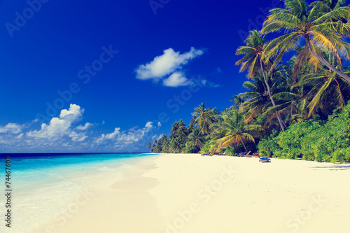Fototapeta Naklejka Na Ścianę i Meble -  tropical sand beach