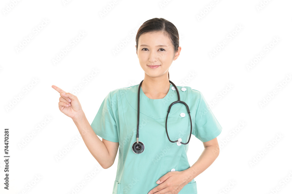 笑顔の女医 笑顔の女医